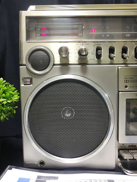 ♪♪昭和銘機 整備清掃済 National 「Disco MAC」 RX-5500 動作美品