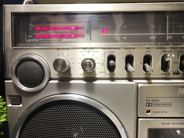 ♪♪昭和銘機 整備清掃済 National 「Disco MAC」 RX-5500 動作美品