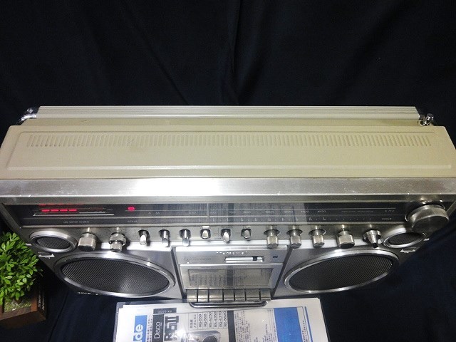 ♪♪昭和銘機 整備清掃済 National 「Disco MAC」 RX-5500 動作美品