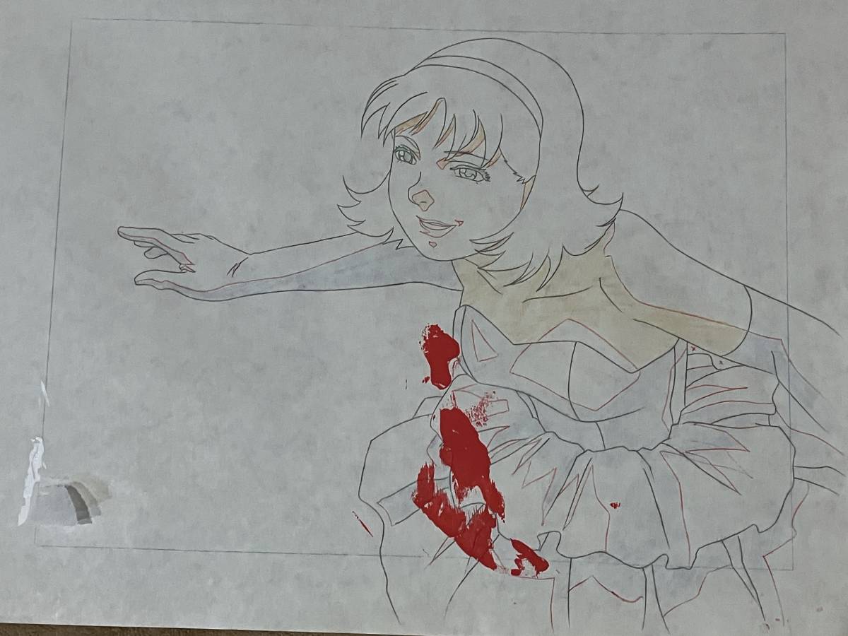 パーフェクト・ブルー 大判セル画 未麻／Perfect Blue [Genga Cel]／今