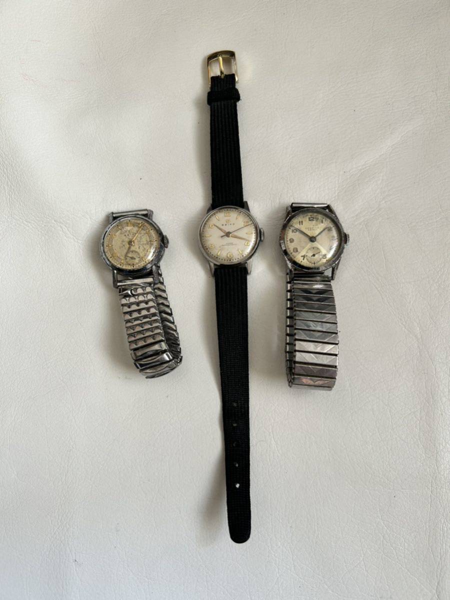 SEIKO セイコー精工舎アンティーク 手巻き 腕時計3本セットジャンク