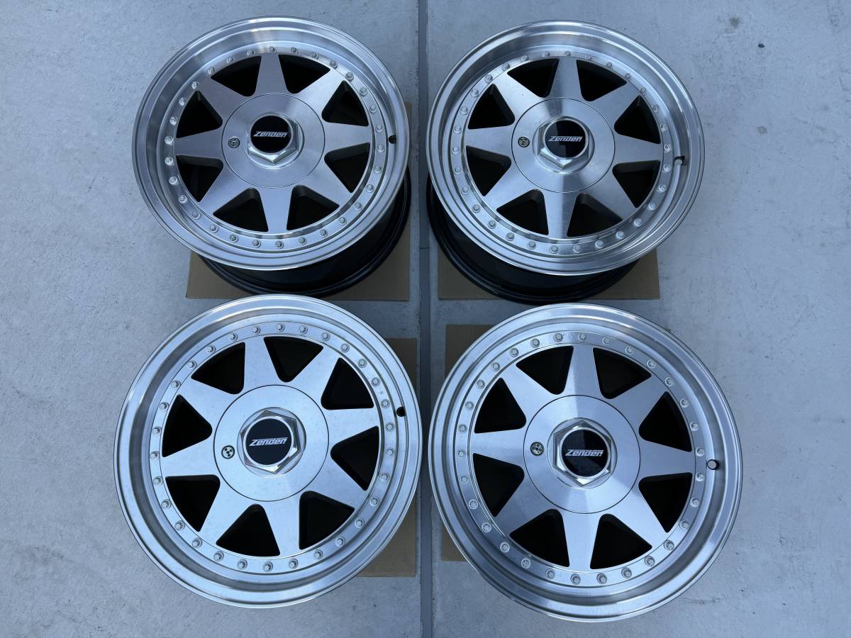 未使用品 Zender STAR 100 4H 16インチ 7J＋27 4本セット ツェンダー 