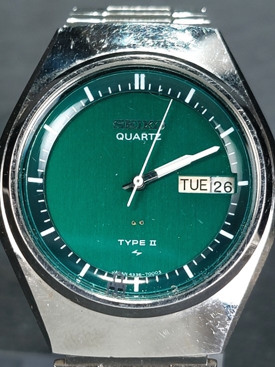 SEIKO セイコー TYPEⅡ タイプ2 4336-7000 メンズ アナログ クォーツ 