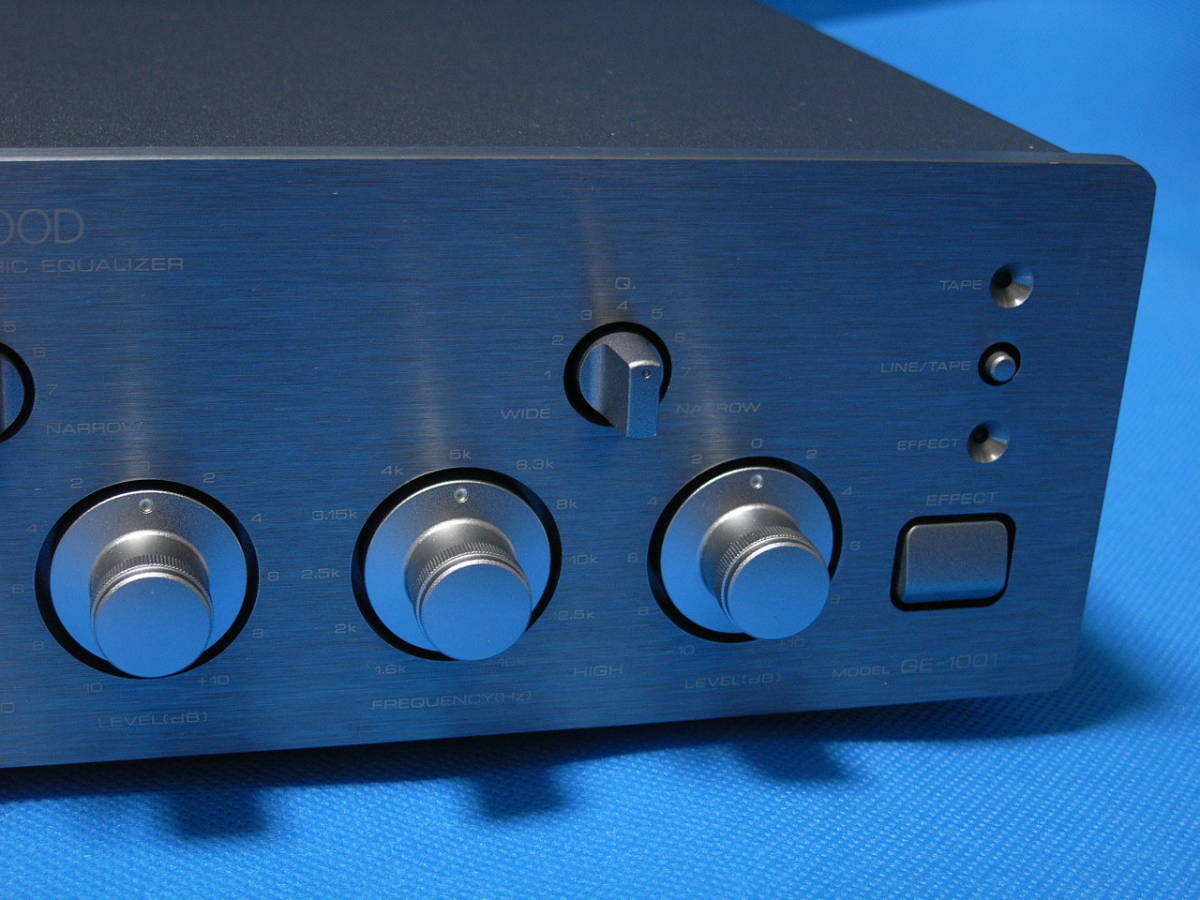 ☆中古美品☆KENWOOD ケンウッド パラメトリックイコライザー GE-1001