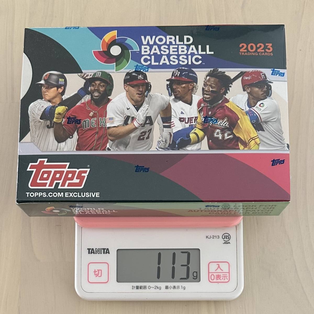 未開封 2023 TOPPS WORLD BASEBALL CLASSIC GLOBAL STARS WBC ボックス