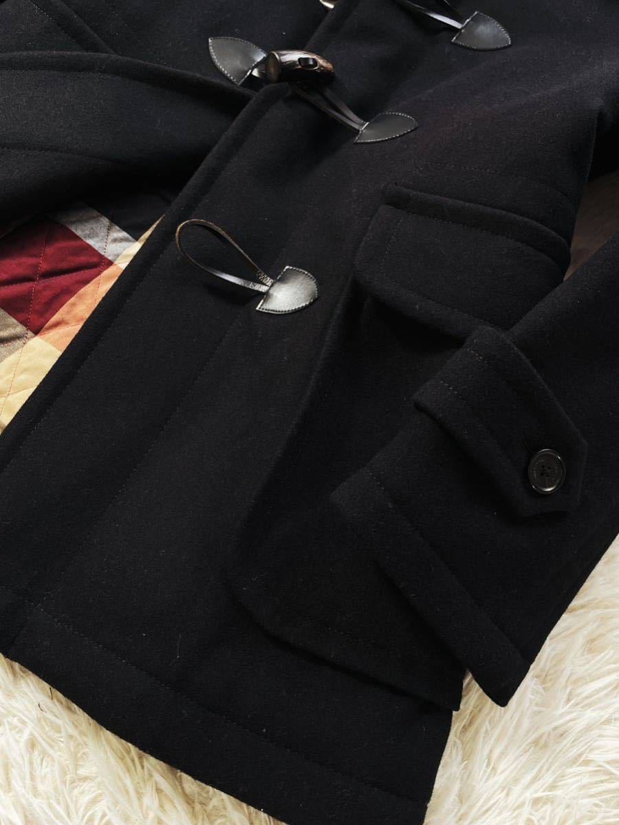 Q4【コートカバー付き!!】定価14万 超美品級○BURBERRY BLACK LABEL