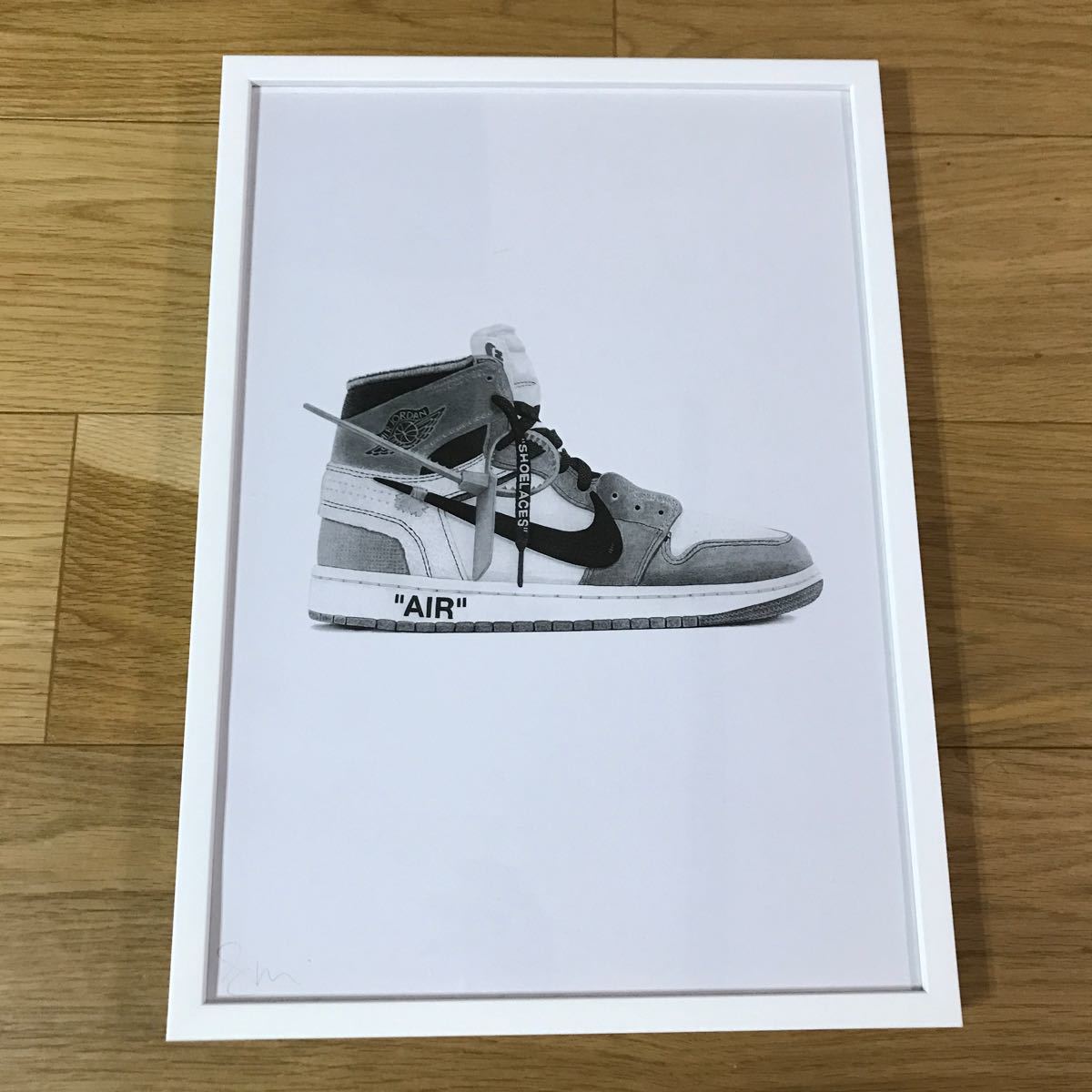 1円スタート!送料込み!Steph f Morris Off-White×Nike Air 
