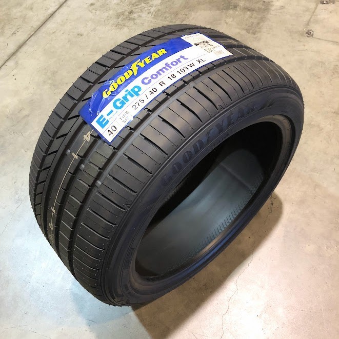 お取引先が決定しました IK115.7) 送料無料 [1本] GOODYEAR E-GRIP COMFORT XL FP 275/40R18