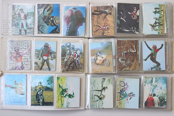 旧カルビー ◇ 仮面ライダー カード 700枚以上 & 特撮 ミニカード ＋