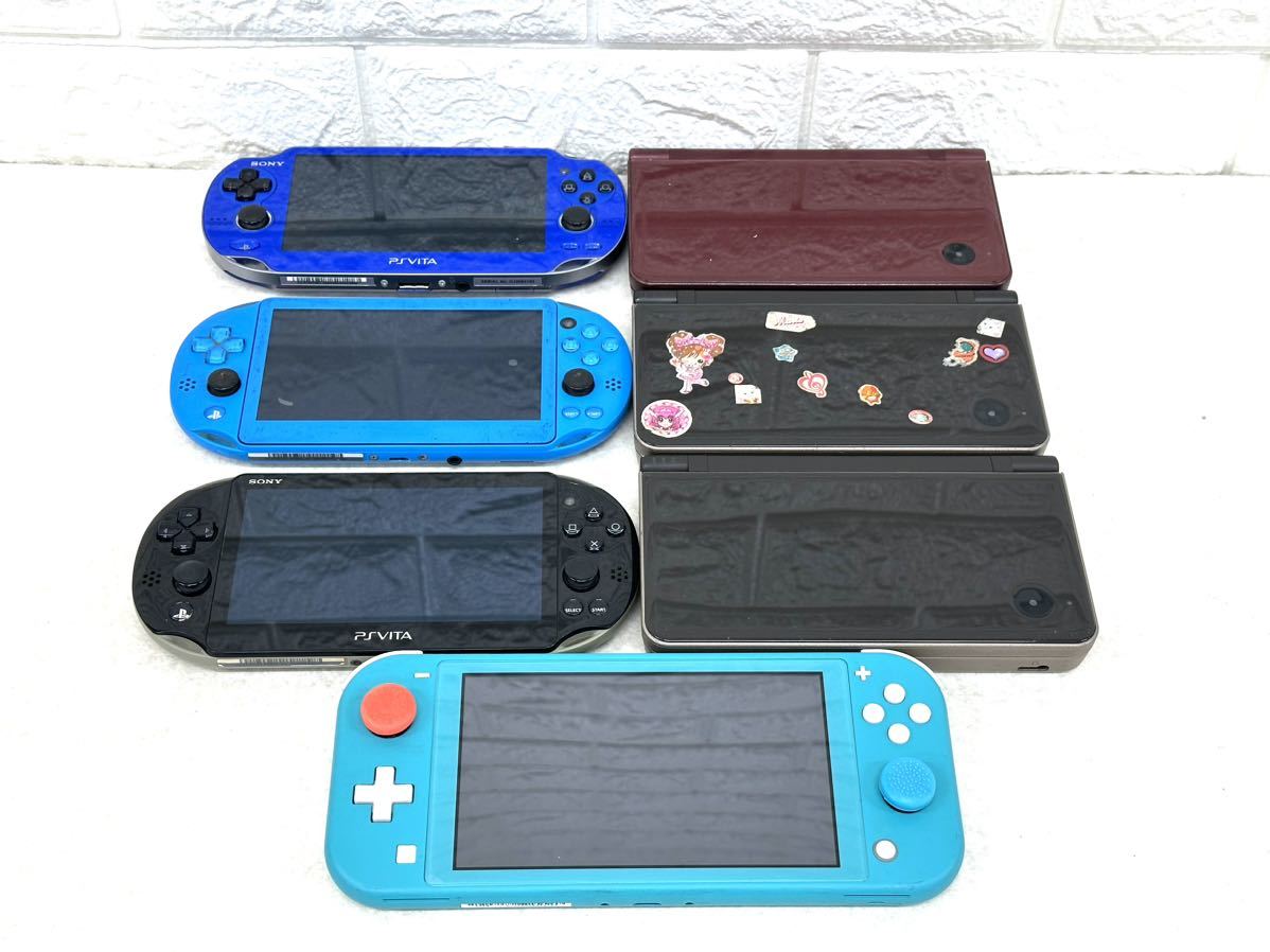 A657(60) SONY PSVita Switch DSiLL 本体 まとめて 7台セット 大量 HDH