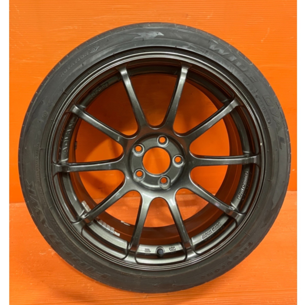 ADVAN アドバン RSⅡ 17インチ 7.5J +50 5穴100 2本セット ヨコハマ インプレッサ レガシィ B4 WRX XV エクシーガ プリウス レクサスCT等に_1