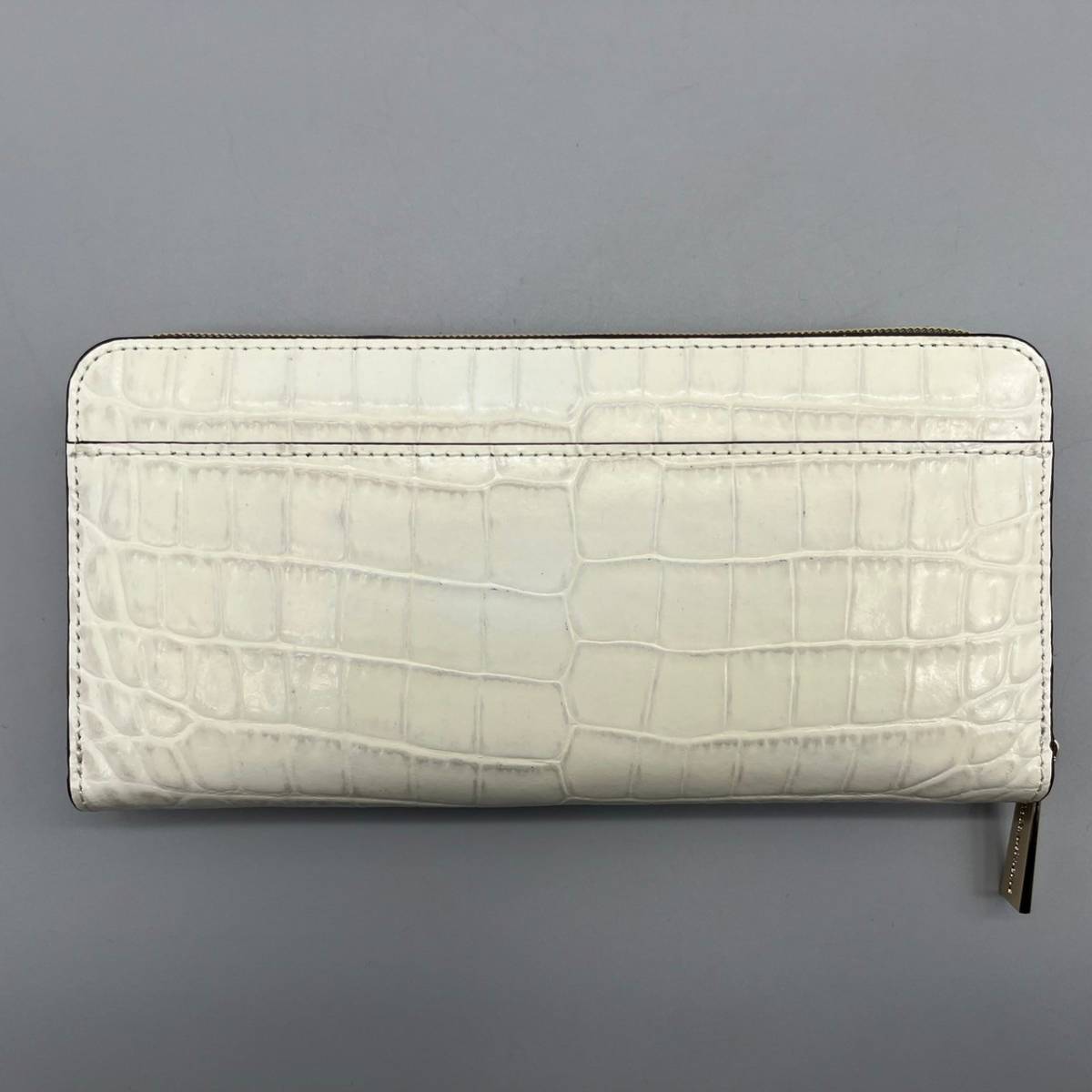 Modaprincipe モーダプリンチペ 長財布 ラウンドファスナー クロコダイル型押し ウォレット ホワイト系 長財布 小銭入れあり 売買されたオークション情報 Yahoo オークション 旧ヤフオク の商品情報をアーカイブ公開 - オークファン aucfan com