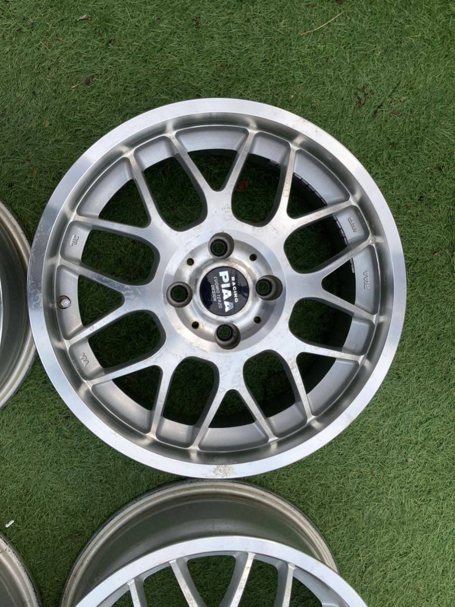 @@中古PIAA　SPORT　MESH　15インチ６J　PCD100　4穴PCD100　4本セット@@_2