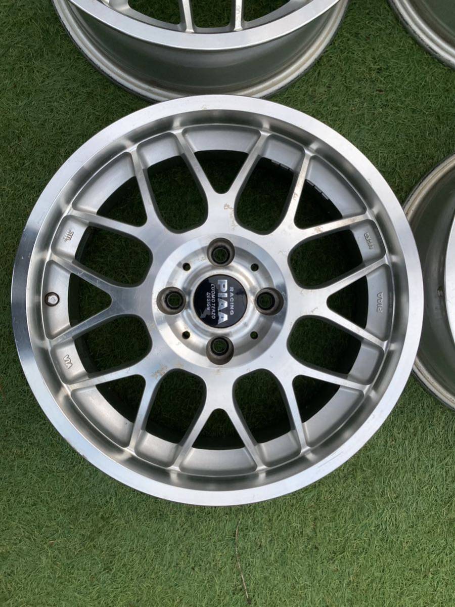 @@中古PIAA　SPORT　MESH　15インチ６J　PCD100　4穴PCD100　4本セット@@_5