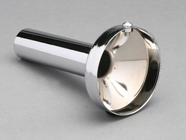 消音インナーサイレンサー90Φ汎用（実寸外径約85Φ）●スチールメッキ_1