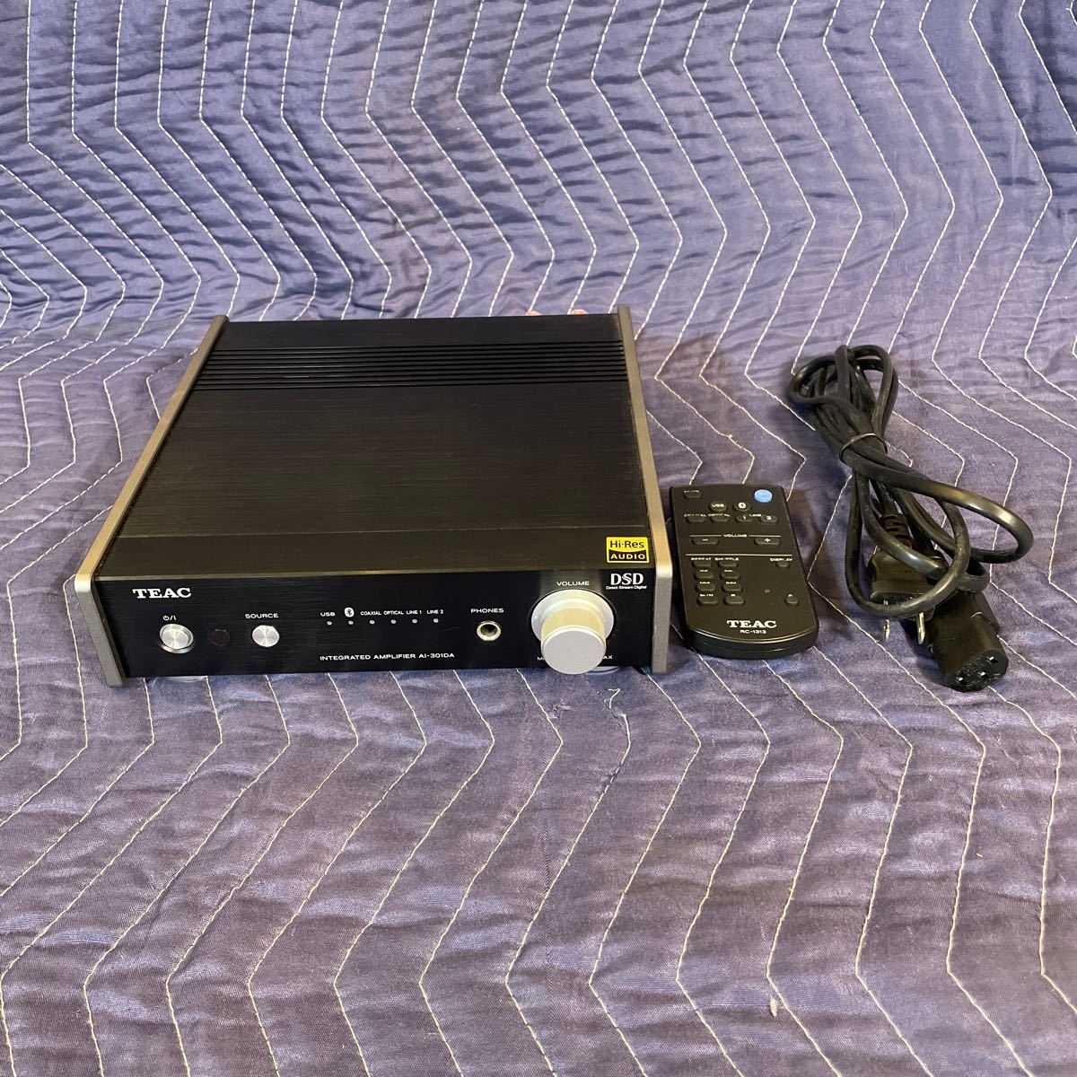 TEAC やむ無く AI-301DA-B ステレオプリメインアンプ