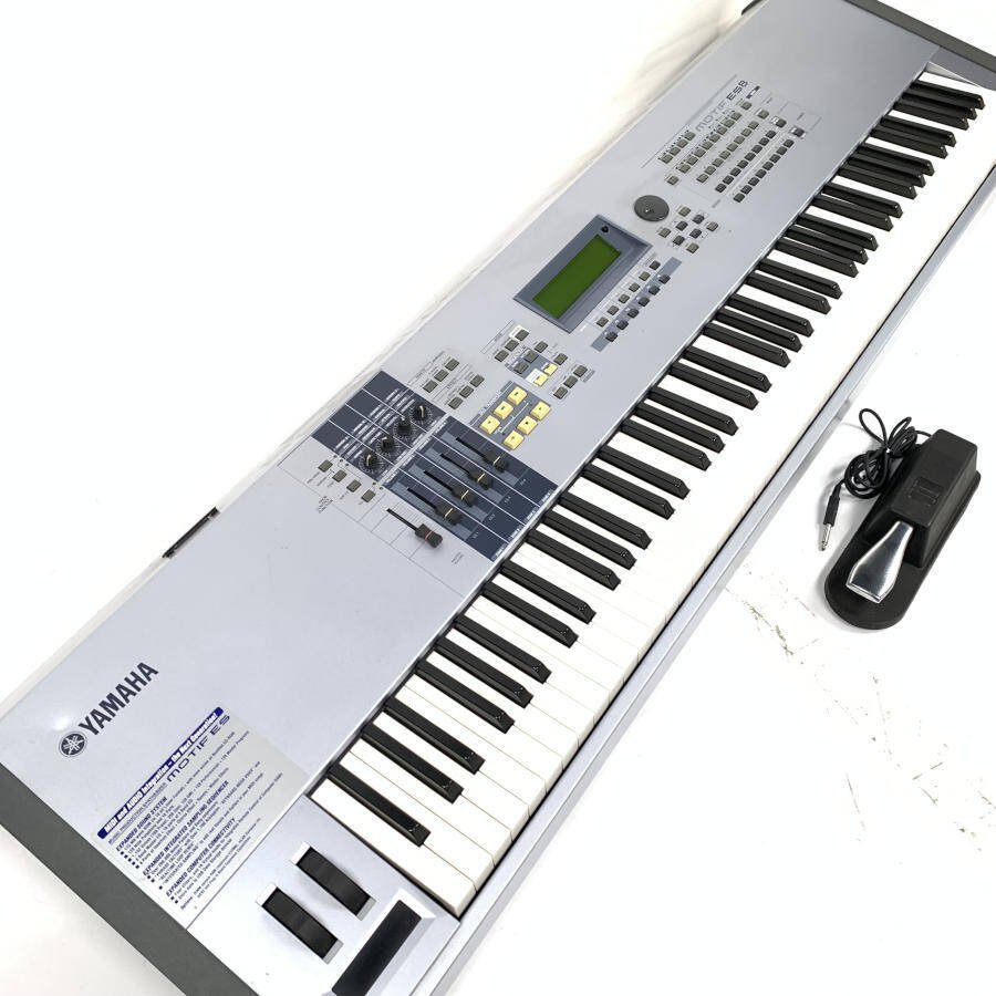 YAMAHA ヤマハ MOTIF ES8 シンセサイザー mLAN16E搭載 フットスイッチ 