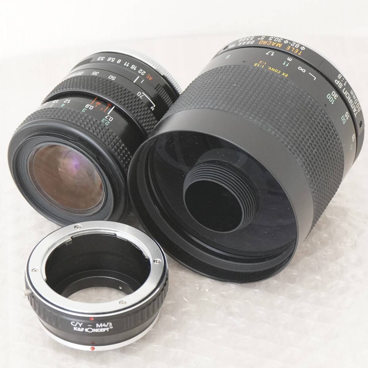 タムロン Tamron 55B SP 500mm F8 TELE MACRO BBAR MC + TELE MACRO 28