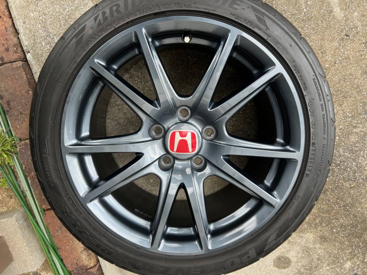 s2000 AP1 後期 純正ホイール 4本セット 前後8.5J 再塗装品 F 245
