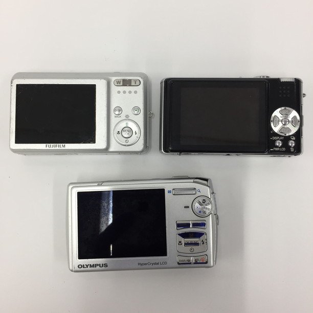 コンデジ 3点おまとめ Panasonic LUMIX FX8 OLYMPUS μ1020 FUJIFILM