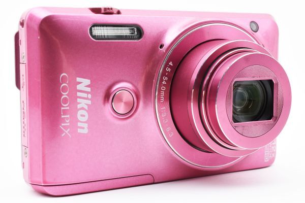 Nikon Coolpix S6900 Pink Conpact Digital Camera ピンク コンパクト