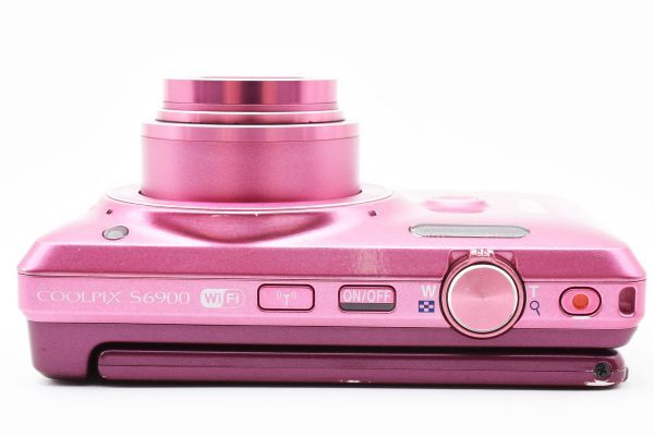 Nikon Coolpix S6900 Pink Conpact Digital Camera ピンク コンパクト