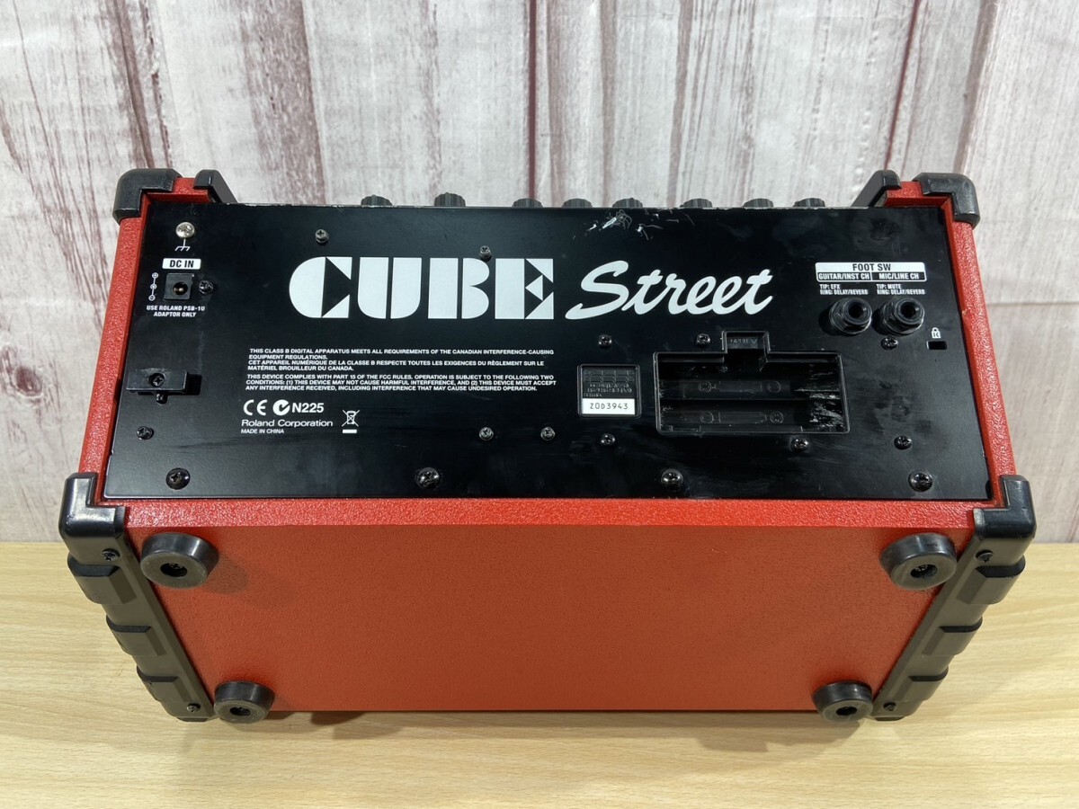 Roland ローランド CUBE street ギターアンプ マイク セット ※一部破損