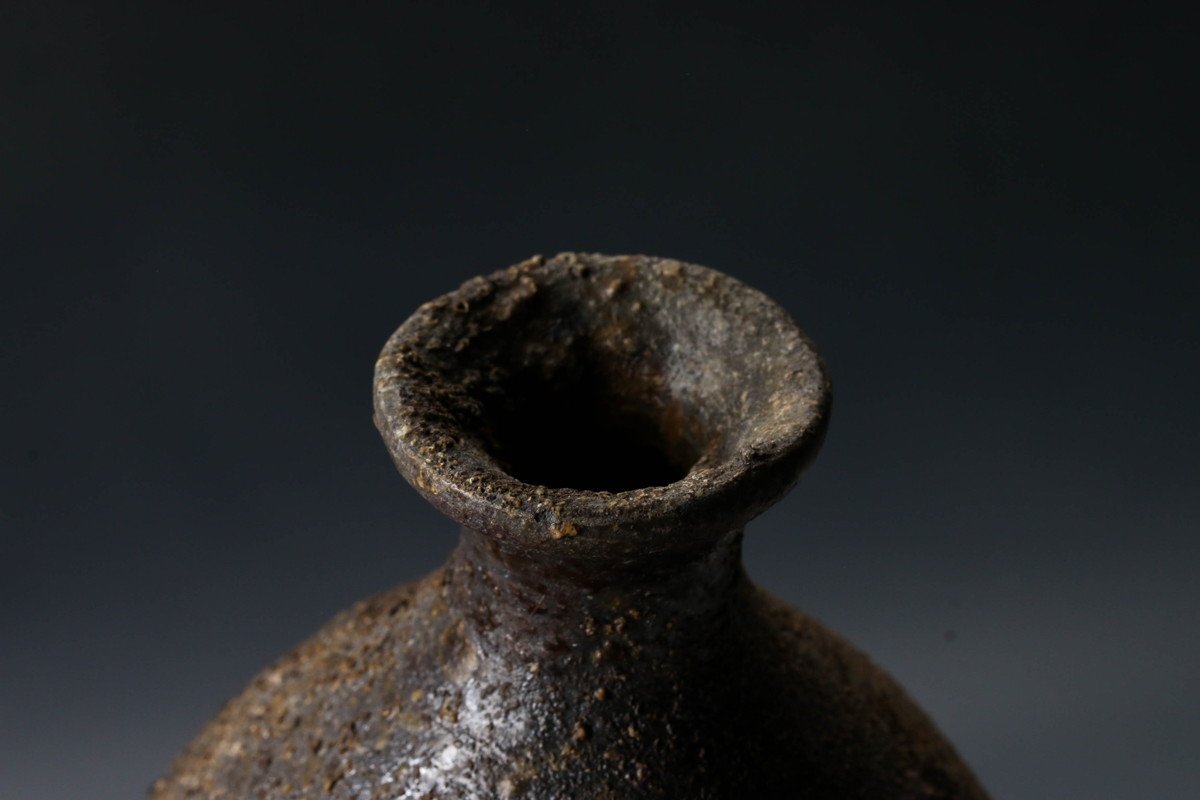 SAG】伊勢崎満 備前徳利 木箱 本物保証(酒器)｜売買されたオークション
