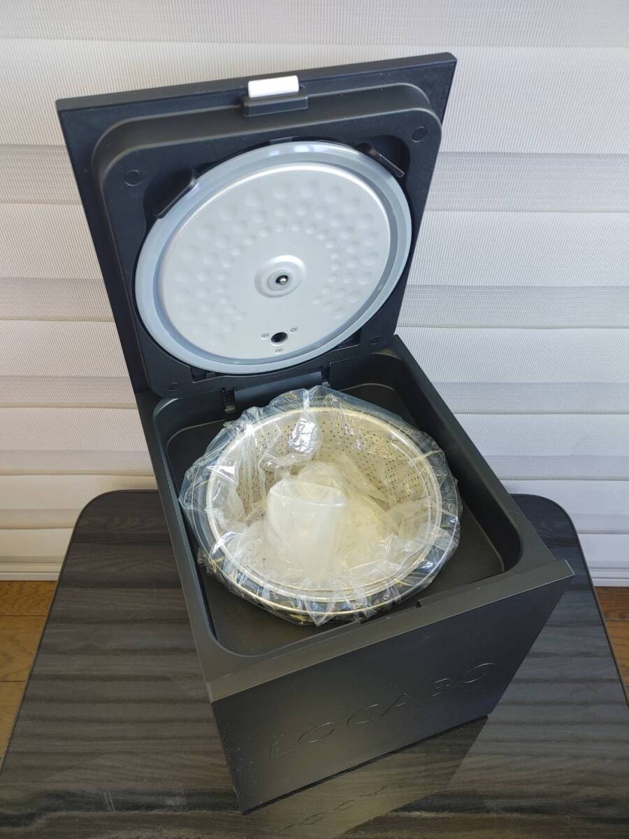 未使用品】 1円スタート!! 2023年製 LOCABO:V 糖質カット炊飯器 5合
