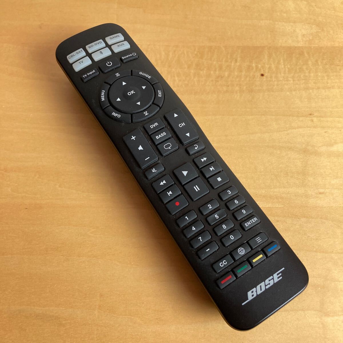 ジャンク】BOSE Solo 5 TV sound system サウンドバー リモコン URC