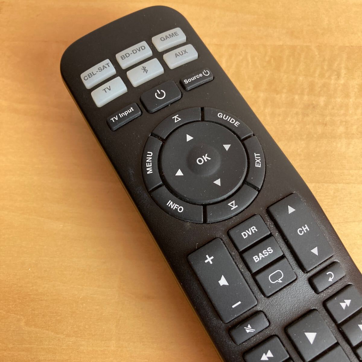 ジャンク】BOSE Solo 5 TV sound system サウンドバー リモコン URC