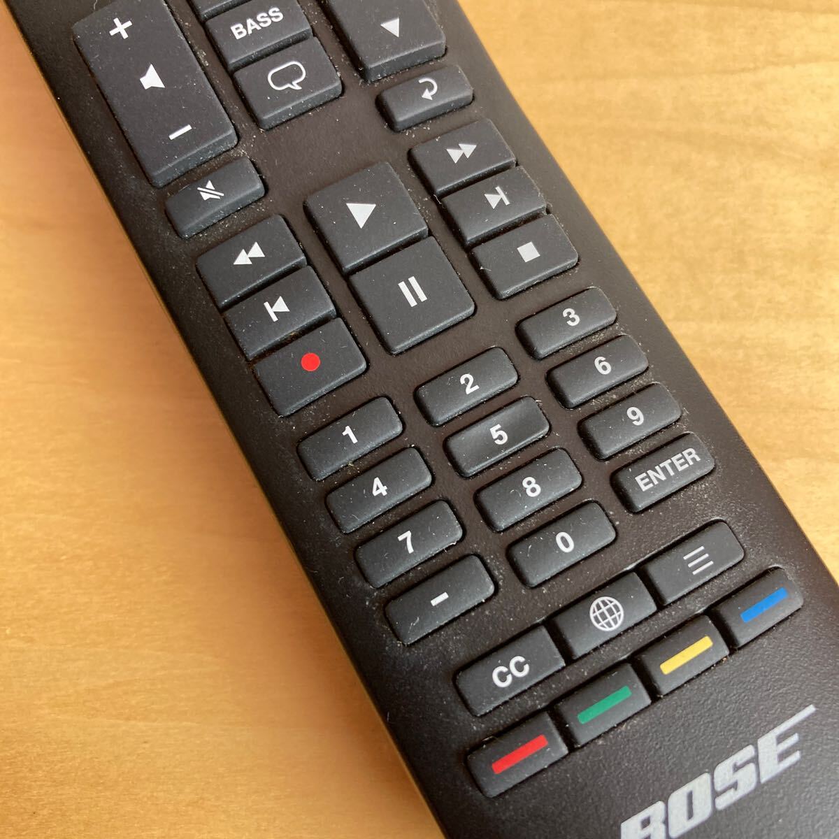 ジャンク】BOSE Solo 5 TV sound system サウンドバー リモコン URC