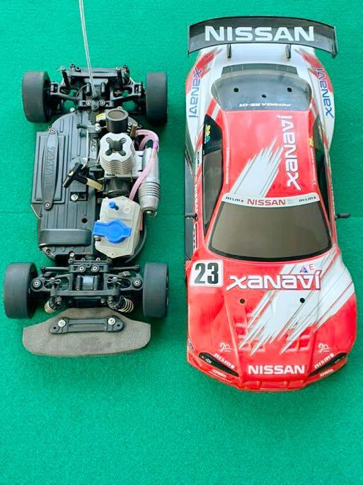 タミヤ 組立済みエンジンRCカー No.13 1/10 XBG ザナヴィ ニスモGT-R
