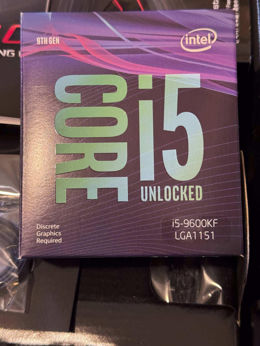 ☆★☆マザーボード & CPU Z390 Phantom Gaming 6 ATX ASRock & Intel Core i5-9600KF 中古☆★☆_7