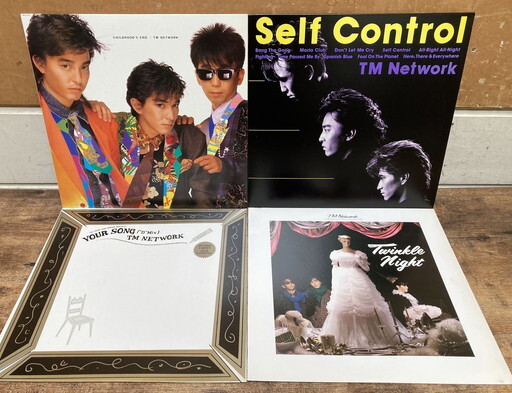 に-4-7】80 TMネットワーク FENCE OF DEFENSE LP 12インチ 13枚まとめ