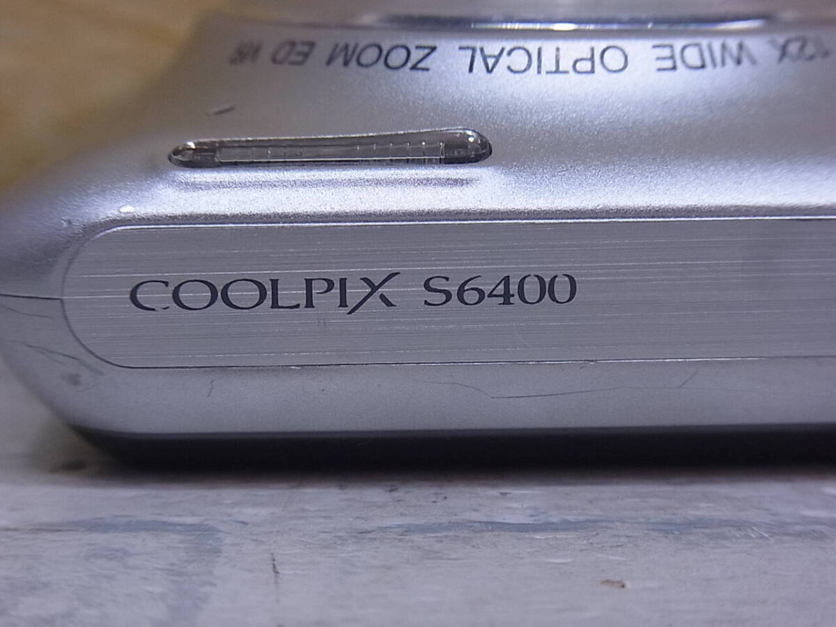 ◎N/473●ニコン Nikon☆コンパクトデジタルカメラ☆COOLPIX S6400☆動作不明☆ジャンク_2