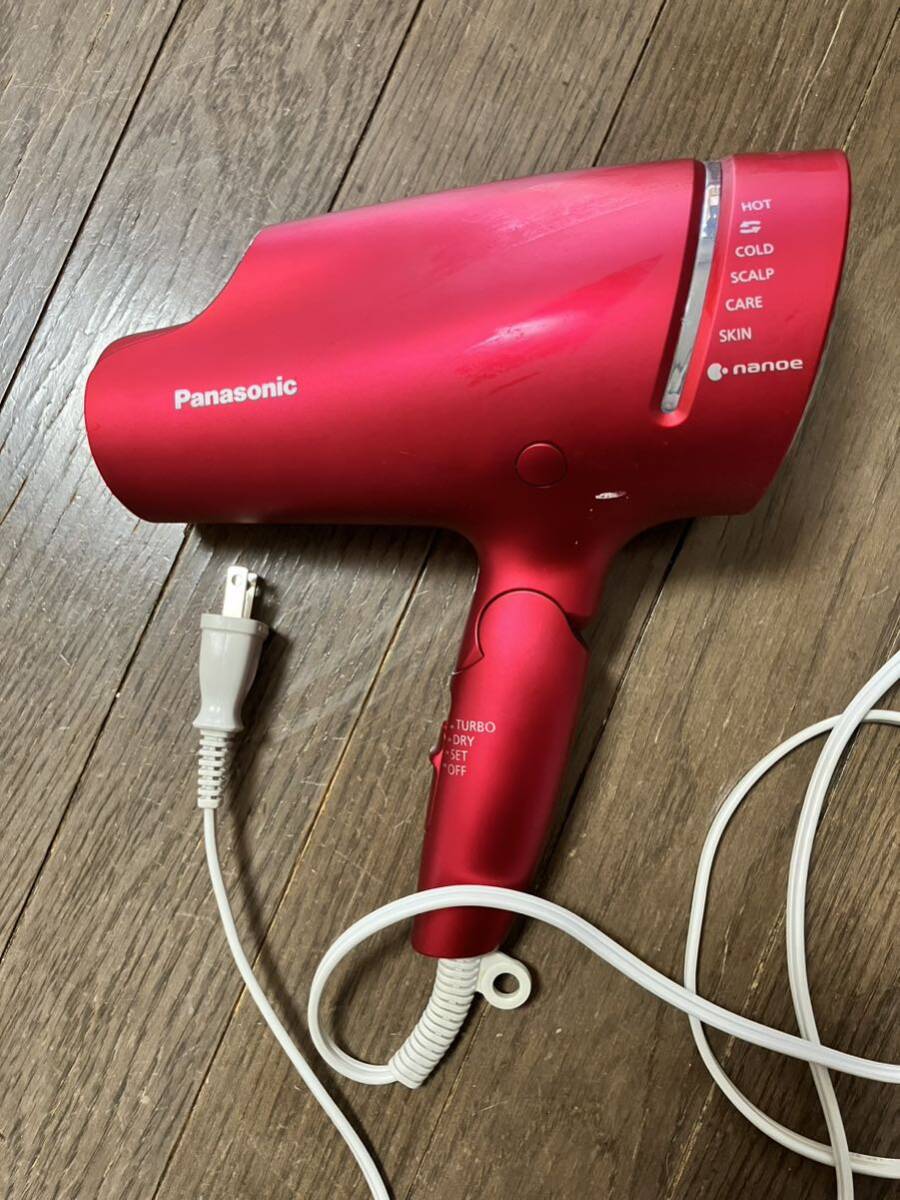 【ジャンク品】パナソニック ヘアドライヤー ナノケア ルージュピンク EH-CNA9A-RP_1