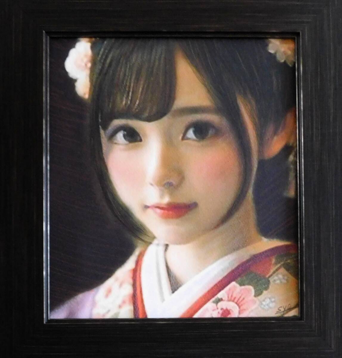美人画 真筆 絵画全国公募展＜優秀賞受賞＞ アートフェア 新品額付き