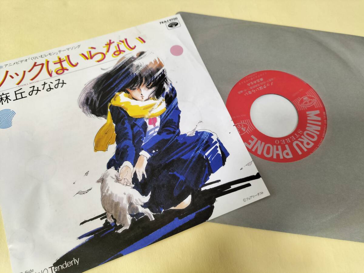 くりぃむレモン　ノックはいらない　EPレコード　ぬくもりTenderly　麻丘みなみ_1