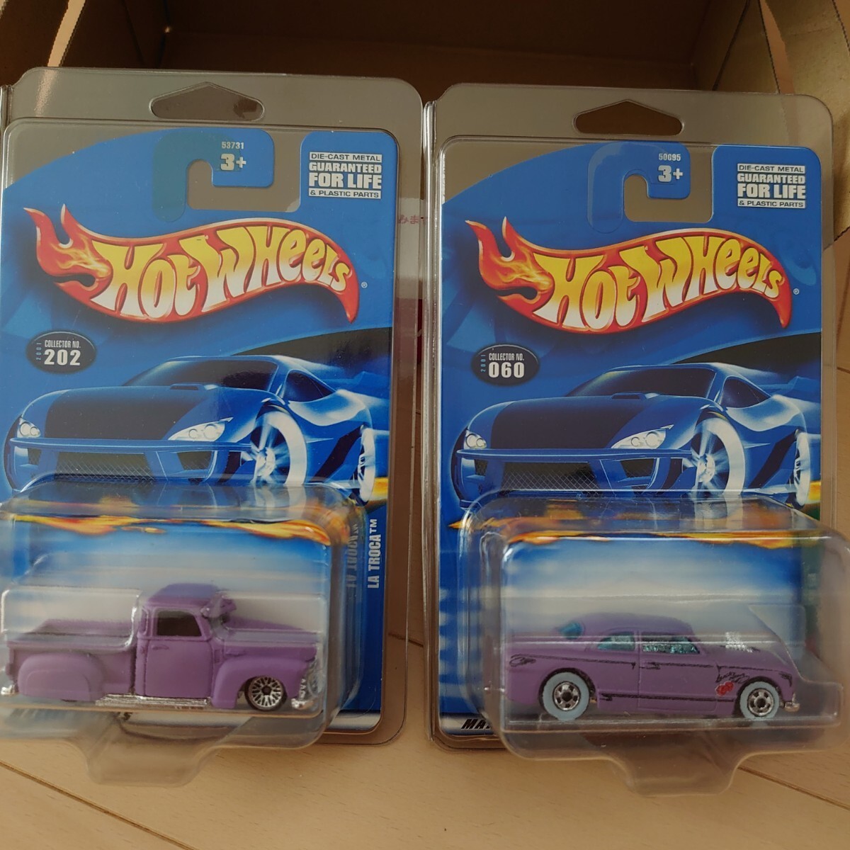 ホットウィール Hot Wheels HOTWHEELS SHOE BOX LA TROCA 2台セット！ RAT RODS ミニカー_1