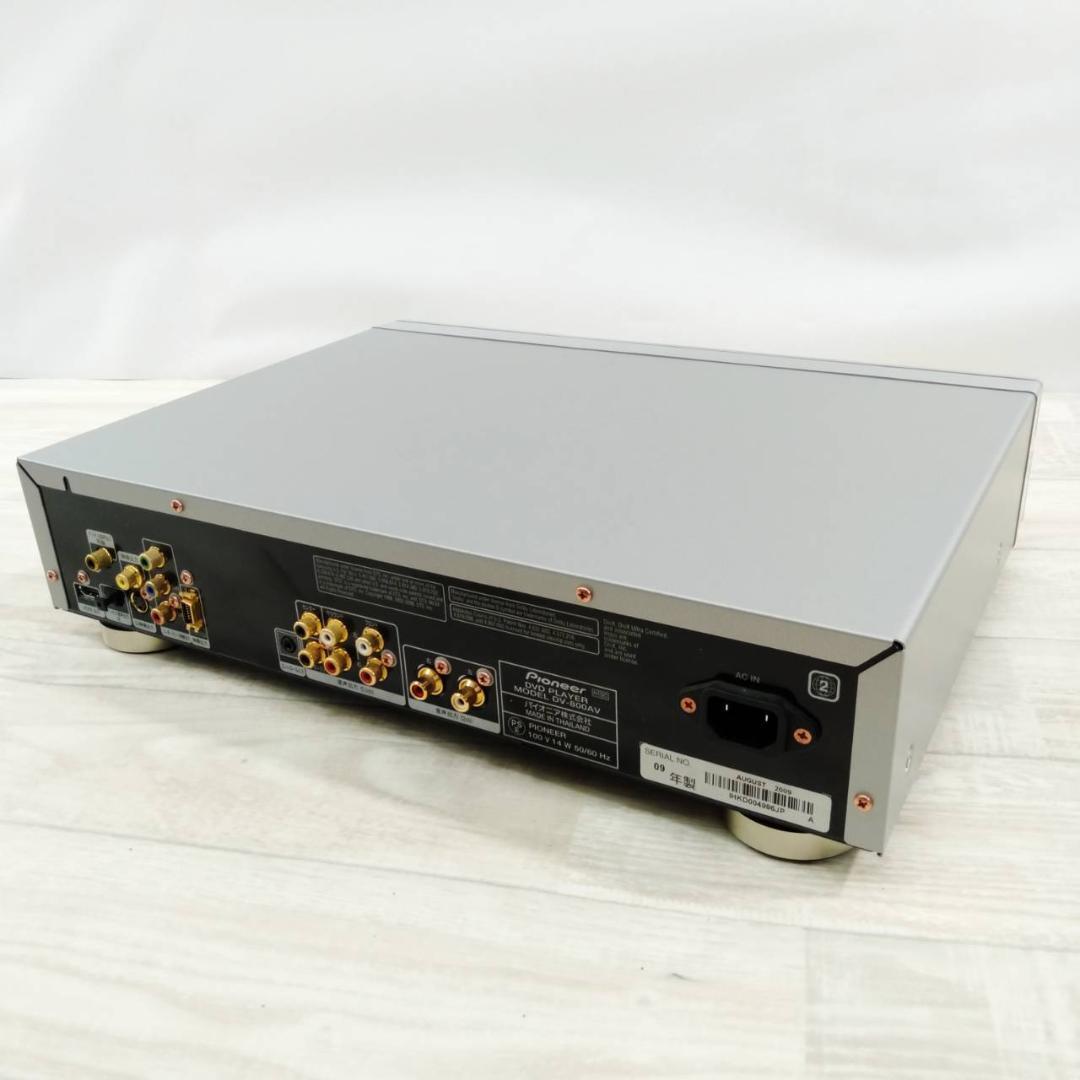 Pioneer DVDプレーヤー DVDオーディオ/SACD DV-800AV 【公式通販】