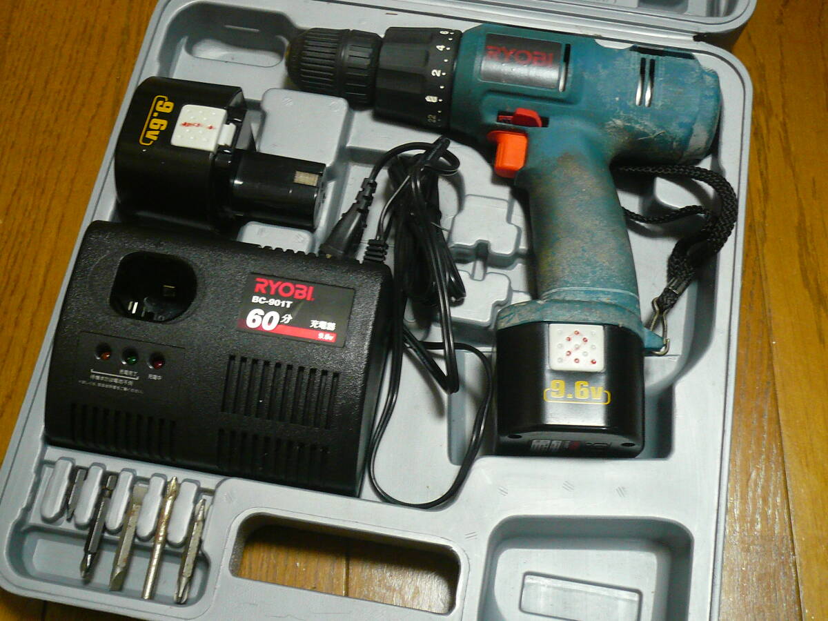 リョービ　RYOBI　充電式　電動ドライバー　BD-900T　ジャンク　バッテリー不良　_1