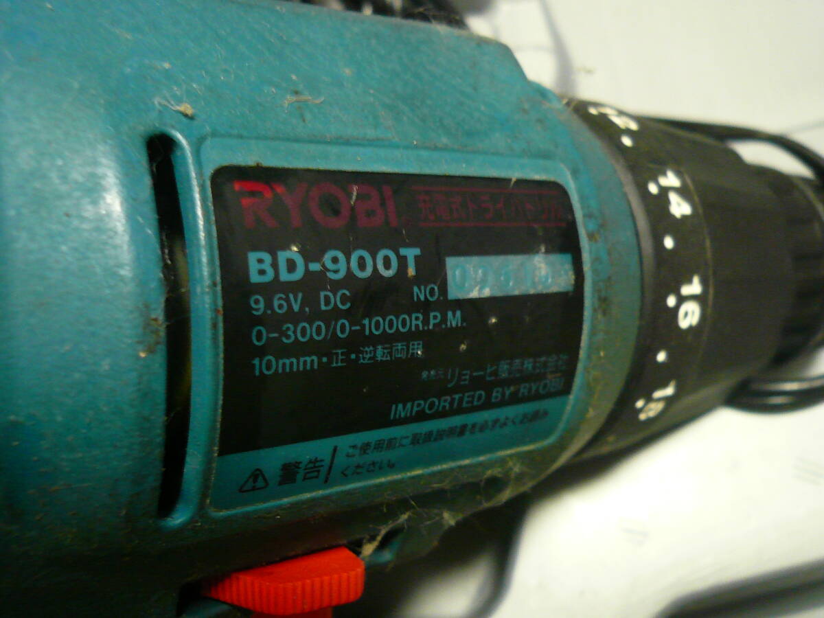 リョービ　RYOBI　充電式　電動ドライバー　BD-900T　ジャンク　バッテリー不良　_4
