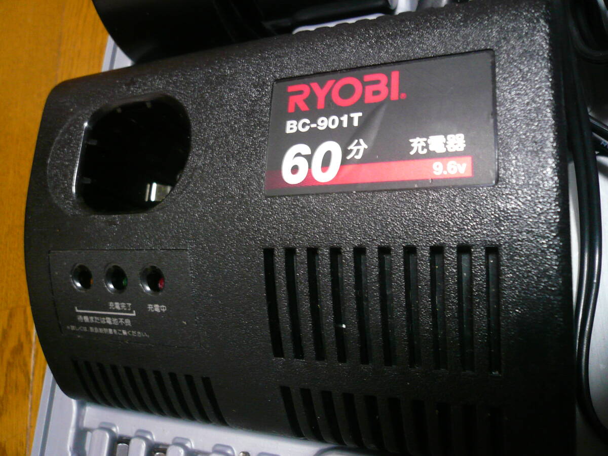リョービ　RYOBI　充電式　電動ドライバー　BD-900T　ジャンク　バッテリー不良　_7