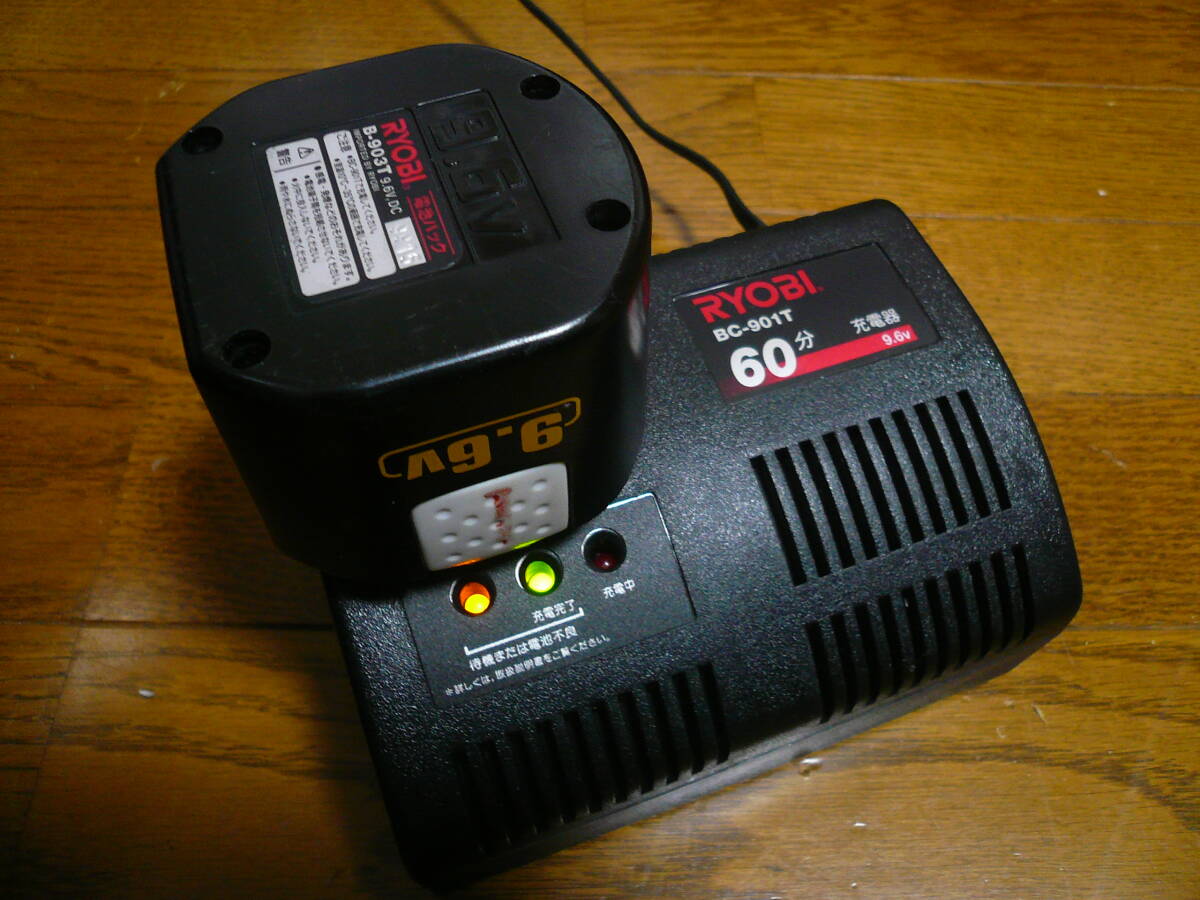 リョービ　RYOBI　充電式　電動ドライバー　BD-900T　ジャンク　バッテリー不良　_8