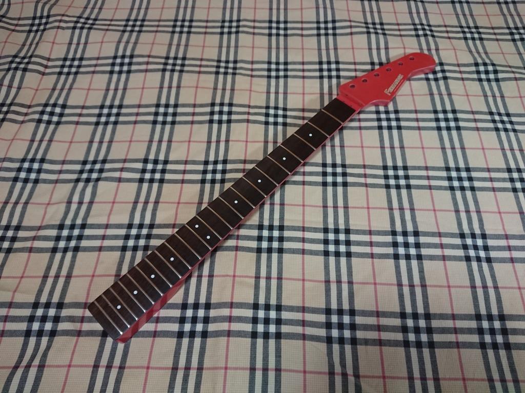 1986年製 FERNANDES FR-55 Short Scale 22F Neck Pearl Pink (Metallic