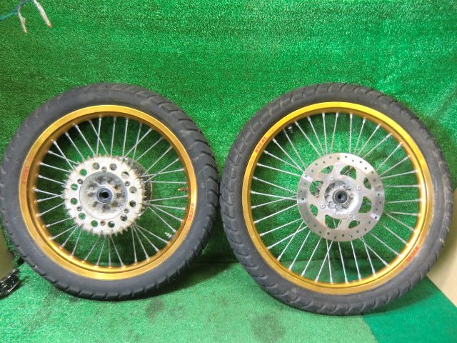 KDX200 DX200G フロント リア ホイール EXCEL Rim Takasago J19x2.15