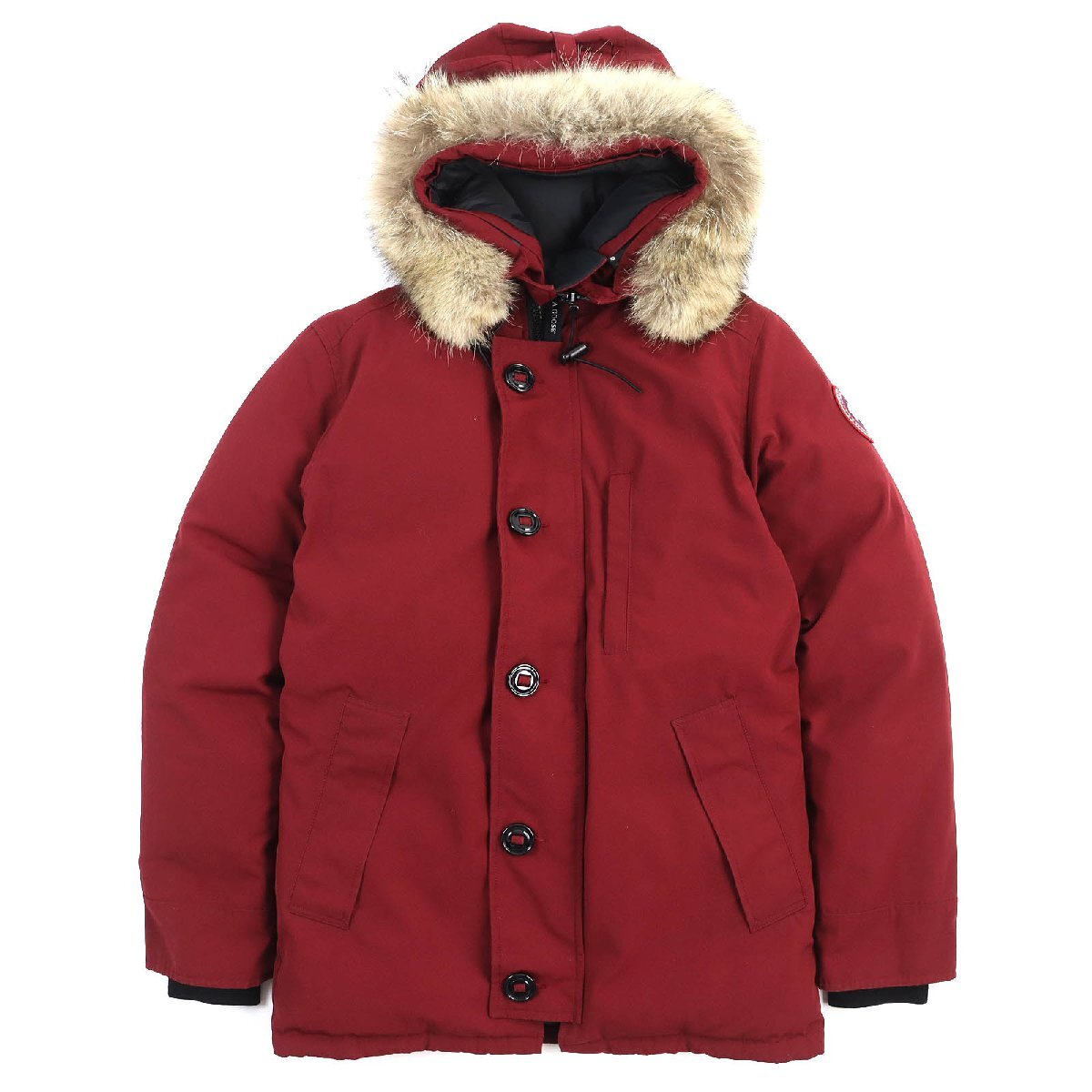 良品△カナダグース 3426MA CHATEAU シャトー ロゴワッペン ファー