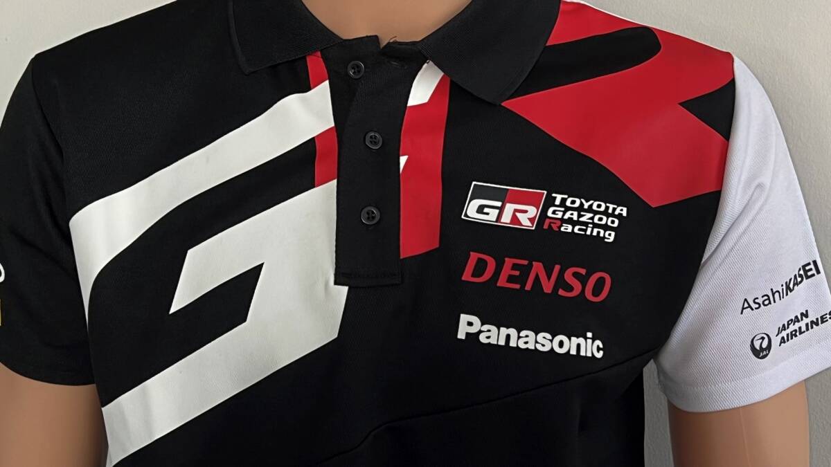 サイズM】TOYOTA GAZOO RACING POLO SHIRT WRCチームポロシャツ