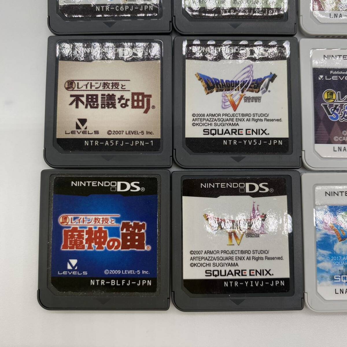 ドラクエⅣ Ⅴ Ⅷ DS.3DSまとめ売り ◇【売り切り】Nintendo DS & 3DS 用ソフト13本まとめ売り！ドラクエⅣ